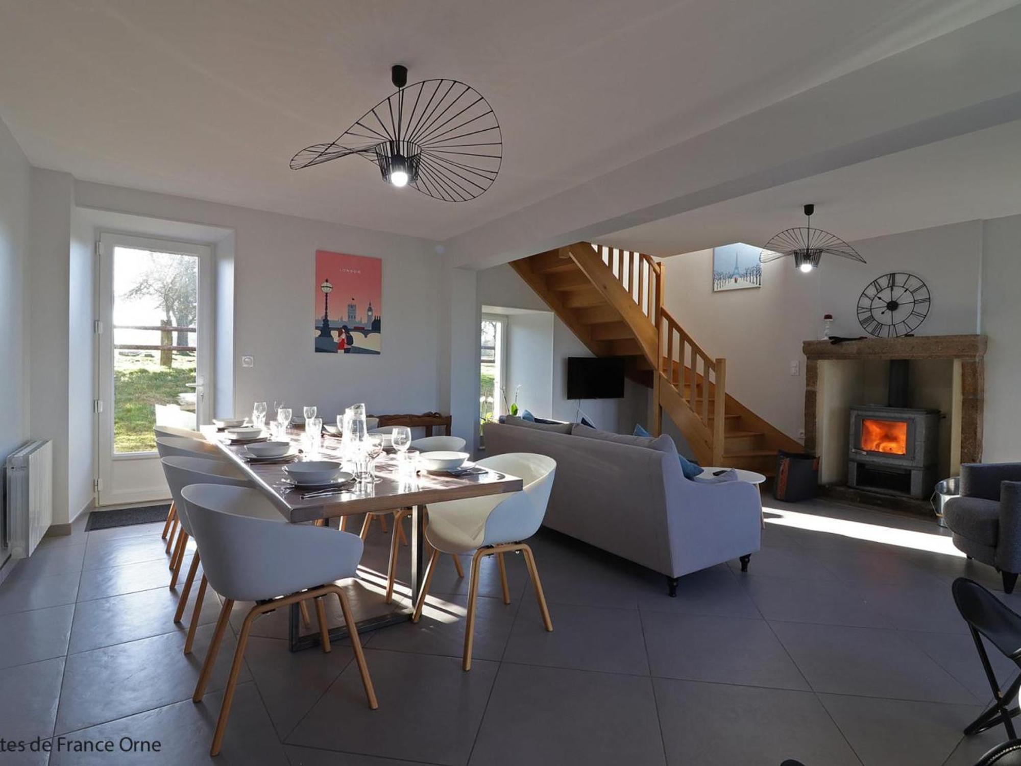 Maison Normande Renovee Avec Grand Jardin, Ideale Pour Famille, Proche Lac Et Randonnees - Fr-1-497-143 Menil-Gondouin Extérieur photo