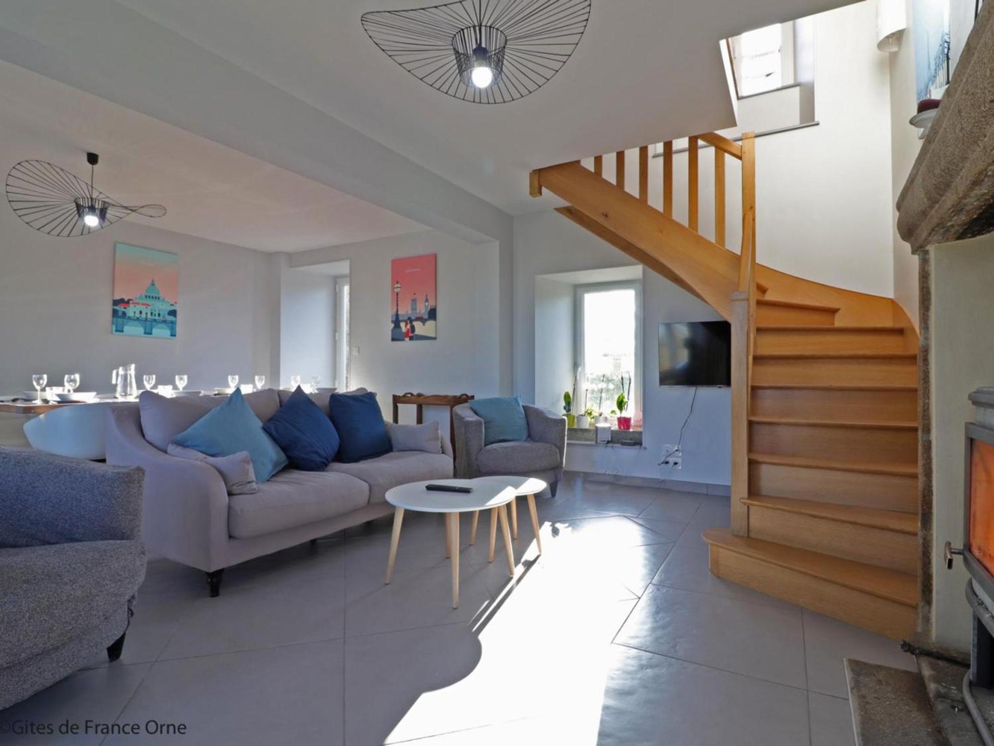 Maison Normande Renovee Avec Grand Jardin, Ideale Pour Famille, Proche Lac Et Randonnees - Fr-1-497-143 Menil-Gondouin Extérieur photo