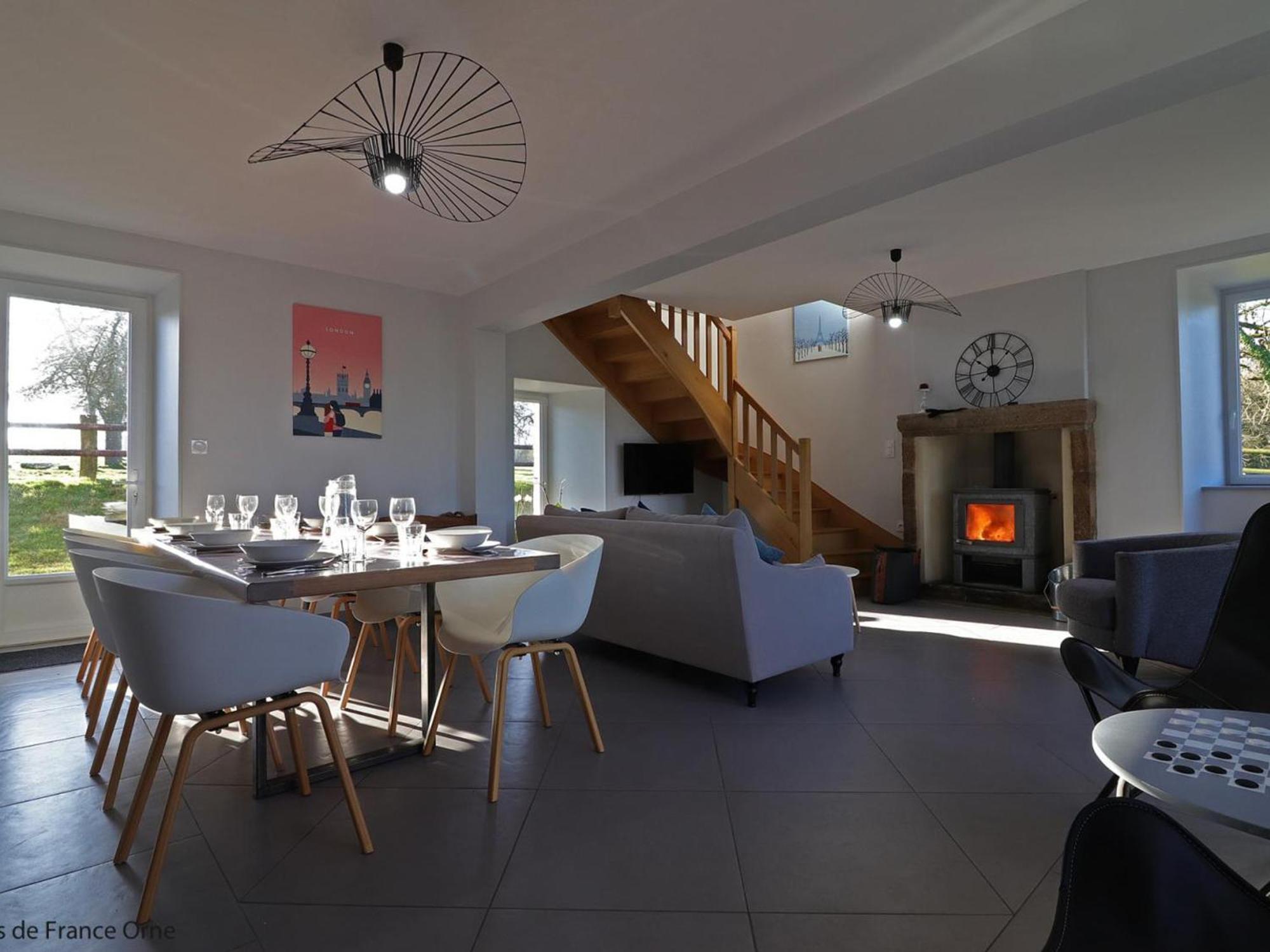 Maison Normande Renovee Avec Grand Jardin, Ideale Pour Famille, Proche Lac Et Randonnees - Fr-1-497-143 Menil-Gondouin Extérieur photo