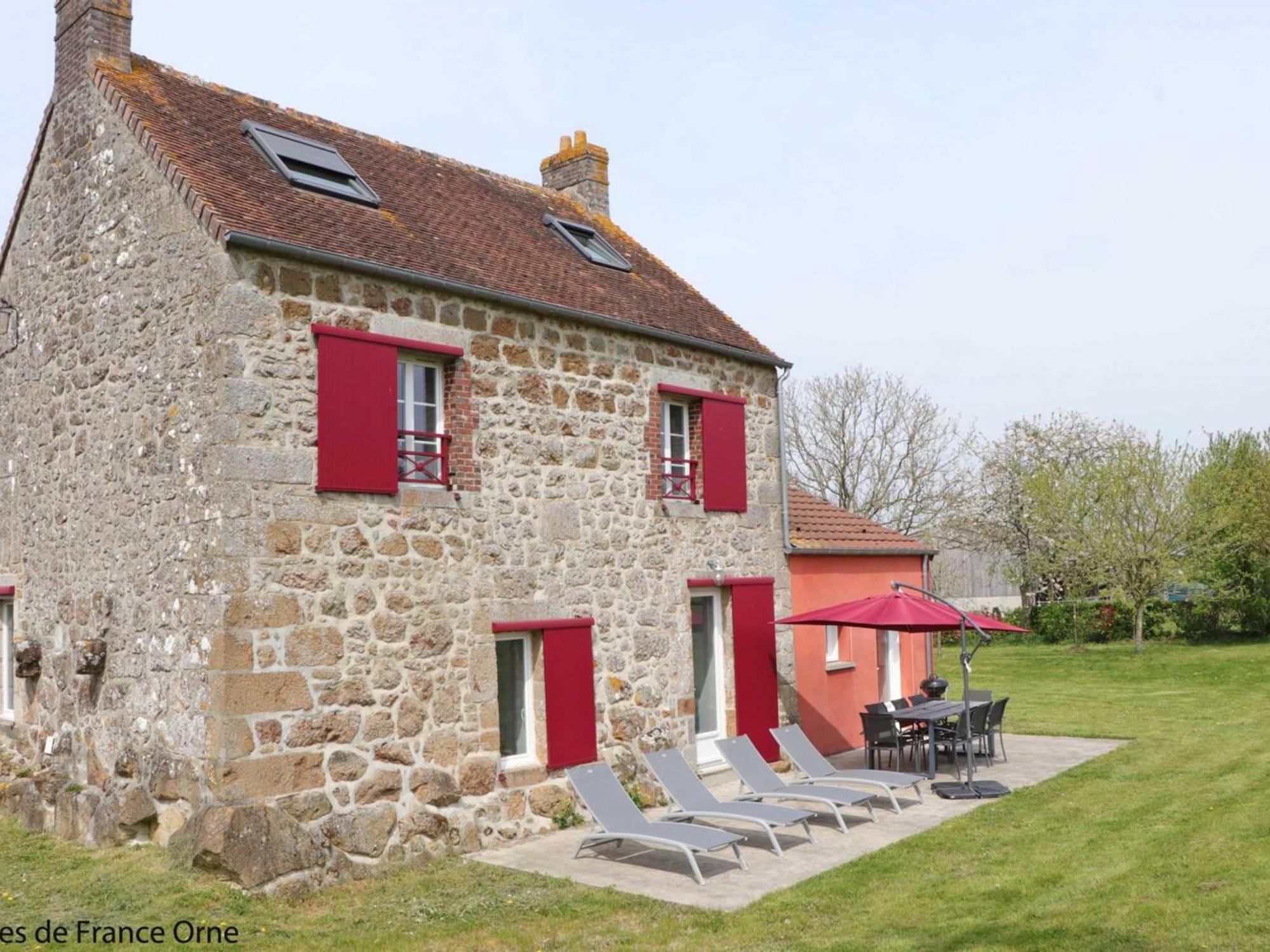 Maison Normande Renovee Avec Grand Jardin, Ideale Pour Famille, Proche Lac Et Randonnees - Fr-1-497-143 Menil-Gondouin Extérieur photo